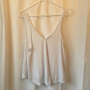 Free people, white, xs, flowy top